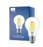 Philips MASTER LED Żarówka Ultra Efficient E27 Gruszka Przezroczysty 2.3W 485lm - 840 Zimna Biel | Zamienne 40W