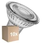 Opakowanie 10x Ledvance LED Spot GU10 PAR16 7W 750lm 36D - 840 Zimna Biel | Ściemnianie - Zamienne 100W