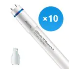 Opakowanie 10x Philips Rura LED T8 MASTER (EM/Mains) High Output 12.5W 2000lm - 830 Ciepła Biel | 120cm - Zamienne 36W